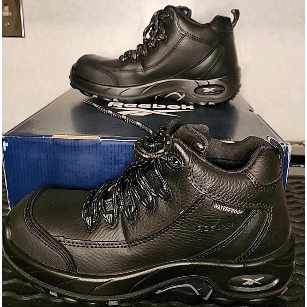 Reebok RB455 Tiahawk Waterproof Composite Toe Work Boots WIDE Sz 8 Women6.5 Men